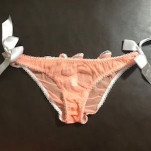 Orange Nightie and underwear Set